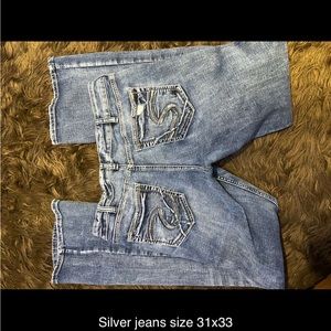 Silver jeans 31x33